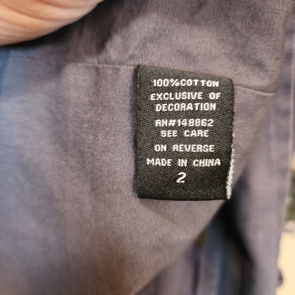 Torrid Women's Gray Embelished Twill Parka with Faux Fur Trim Hood, Size 2 - Picture 3 of 11